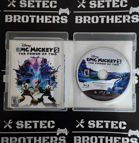 Epic Mickey 2: The Power Of Two Ps3 - Fisico - Local (Usado)