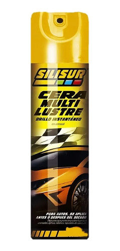 Cera Multilustre Brillo Final En Aerosol Silisur,moto,auto