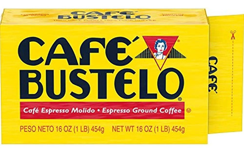 Café Bustelo Café Molido De Café, Ladrillo, 16 Oz