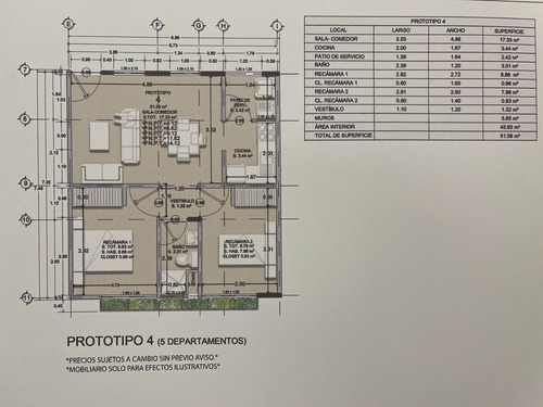 Venta Departamento Luis De La Rosa, Constitución De La República