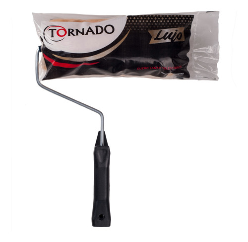 Rodillo Pintura 22 Cm Cuero Lanar Calidad Premium Tornado