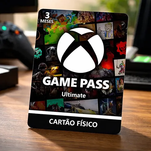 Xbox Game Pass Ultimate Assinatura 3 Meses Físico