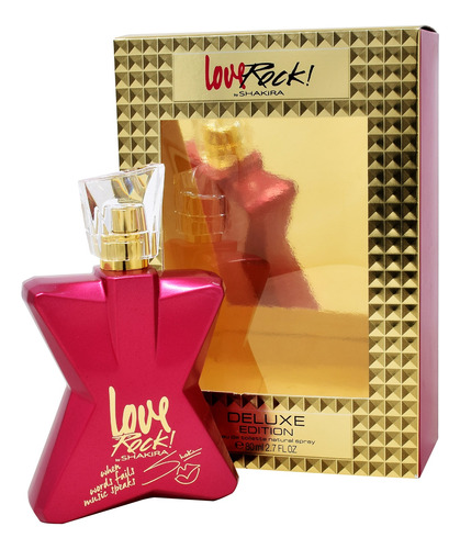 Love Rock By Shakira Shakira 80 Ml Edt Spray - Mujer