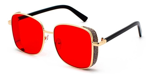 Lentes D Sol Matsuda Cuadrados Grande Gafas Tony Stark Retro