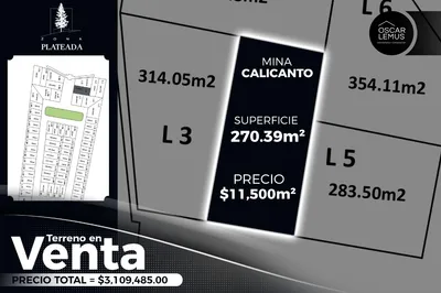 Terreno en venta