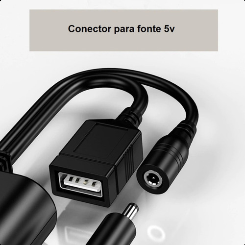 Extensor Cabo Usb 1.1 Por Cabo Ethernet Utp Até 60m Com Font