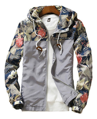 Chaquetas Con Capucha Para Mujer, Flores Informales, Abrigos