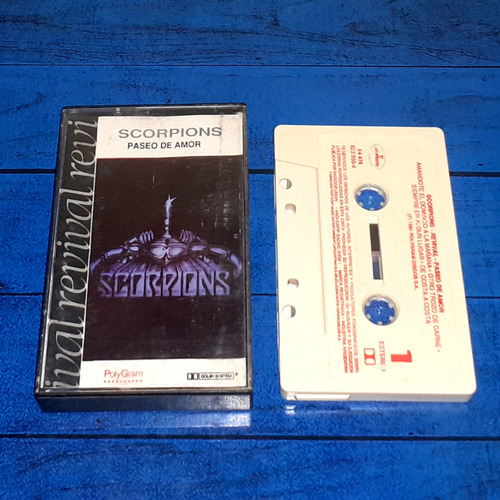 Scorpions Revival Paseo De Amor Cassette Arg Maceo-disqueria