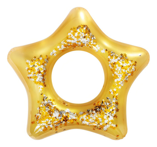 Boia Inflável Estrela Glitter Crianças A Partir De 10 Anos