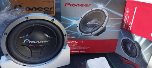 Imagen 9 de 9 de Subwoofer Bajos Pioneer Dos De 12 Pulgs Y Planta Boss 3500w