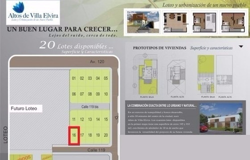 Lote En Venta En Barrio Villa Elvira
