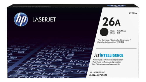 Toner Hp Cf226a Negro Original Laserjet 26a Hp Pro M402 M426