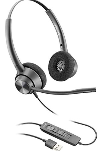 Imagen 3 de 3 de Diadema Plantronics Poly Encorepro320 Stereo Usb Control Vol