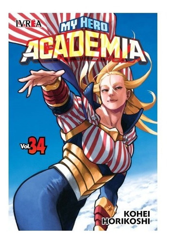 Manga My Hero Academia Vol. 34 Ivrea Argentina