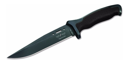 Cuchillo Buck Knives 650 Nighthawk 420hc Hoja 16,5cm Funda.