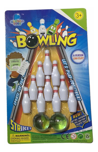 Imagen 1 de 5 de Mini Bowling Juego De Bolos Pequeño Kaster Toys En La Plata