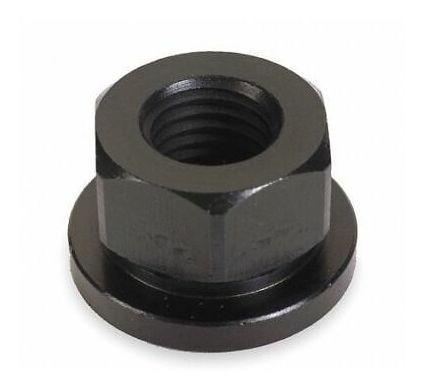 Te-co 61604 Flange Nut,m12-1.75,gr 2,st,b/o