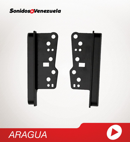 Adaptador De Reproductor 2 Dim Para Toyota Yaris 2007 - 2014