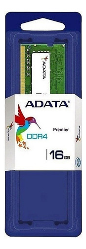 Memoria Ram Adata Premier 16gb Ddr4, 2666ghz, Sdram