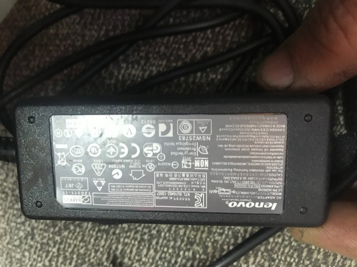 Fuente Cargador Lenovo Mod.adlx45nlc3--20v-2,25a Sin Envios