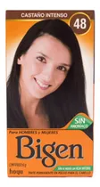 Comprar Kit Tinte Bigen  Tinte para cabello tono 48 castaño intenso para cabello