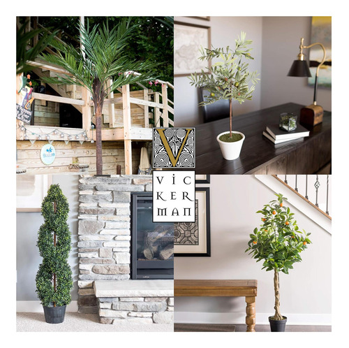 Vickerman Everyday 40 Alto Artificial Green Yucca Árbol Para