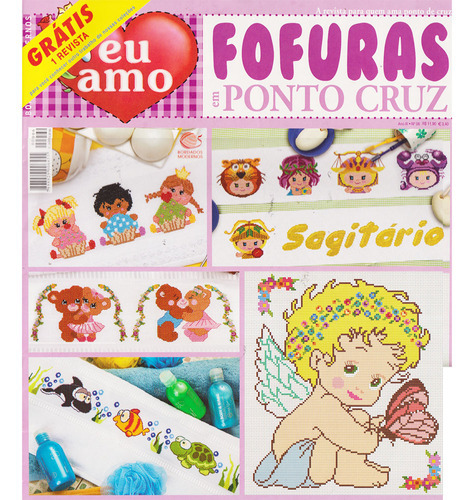 Revista: Artesanía, bordado, punto de cruz, magdalenas, baño y toallas