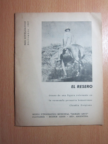 El Resero - Claudia A.forgione - Ed.buenos Aires