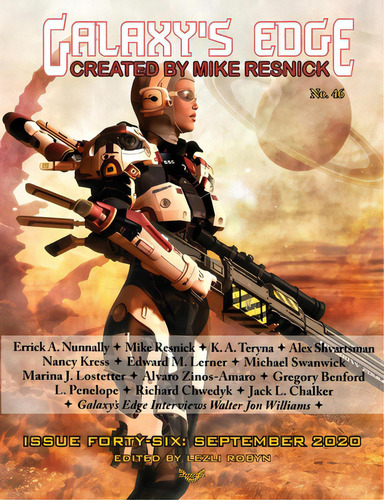 Galaxy's Edge Magazine: Issue 46 September 2020, De Swanwick, Michael. Editorial Phoenix Pick, Tapa Blanda En Inglés