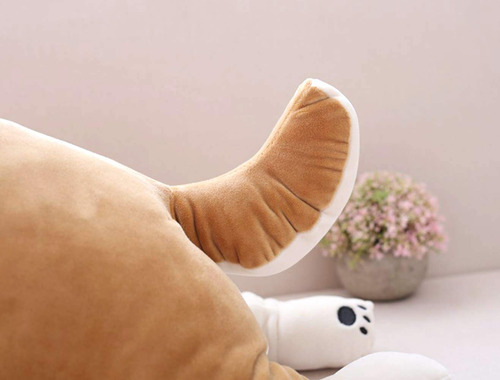 Peluche Shiba Inu 76 Cm Grande Almohada Para Dormir Color