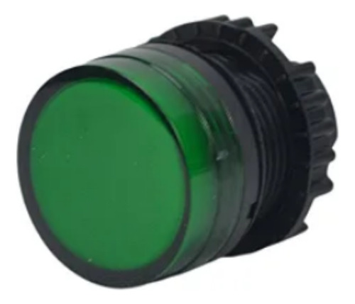 Sinaleiro Cew-sdm2-wh Difuso Economico Verde 22 Mm