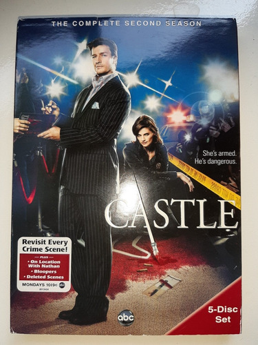 Castle Serie 2a Temporada Completa 5 Dvd