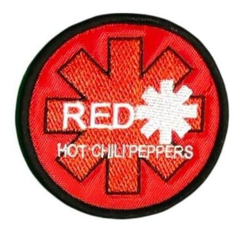 Parche Bordado Red Hot Chilliper Bandas De Rock