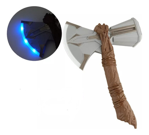 Tomahawk De Thor De Marvel Con Luz Y Música Para Niños