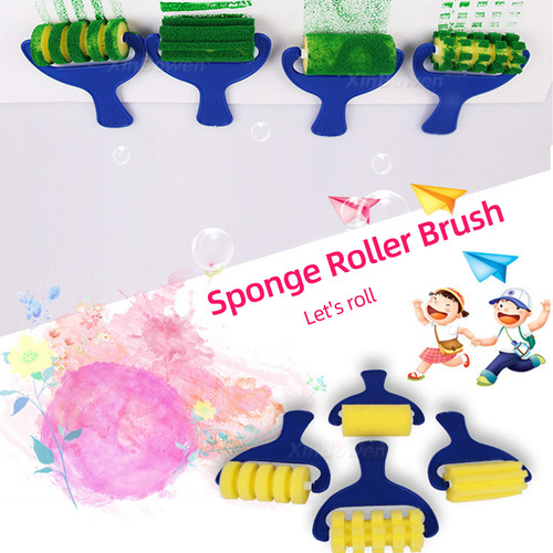 Set De 30 Pinceles For Niños Con Delantal.arte.manualid