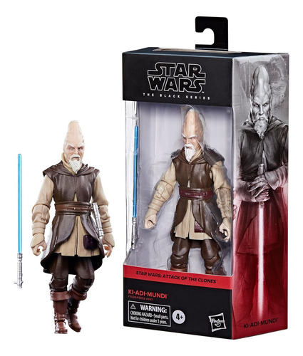 Ki Adi Mundi # 04 The Black Series 6 In Nuevo (Usado)