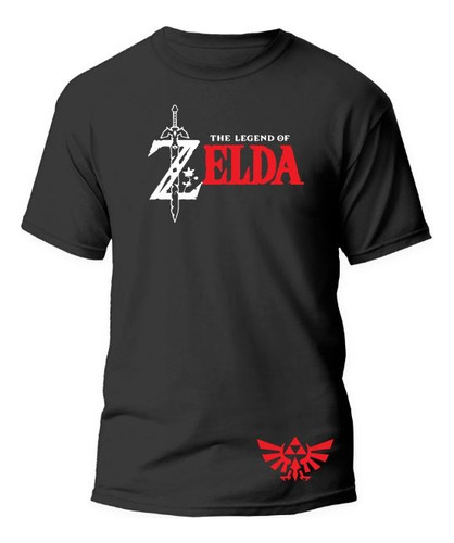 Playera Modelo: The Legend Of Zelda Estampado Reflejante