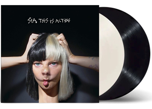 Sia This Is Acting 2 Lp White Black Vinyl