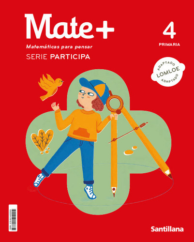 Matematicas 4 Prim Mate+ Particiapa, De Aa.vv. Editorial Santillana Educacion, S.l., Tapa Blanda En Español