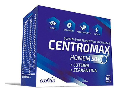 Centromax Homem 50+ 60 Cápsulas Ecofitus