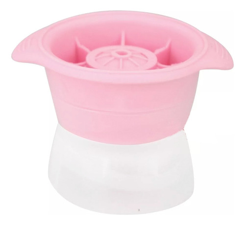 Molde Silicon Hielo Forma Esfera Gelatina Chocolate Jl20208 Color Rosa