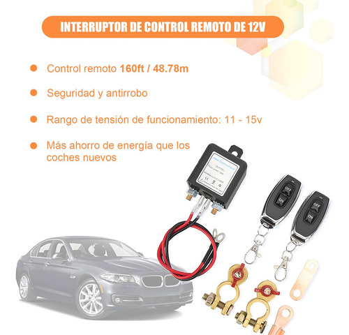 Interruptor De Desconexión De Batería De Automóvil 12v/200a