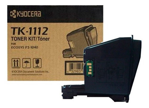 Toner Kyocera Tk-1112 Color Negro Laser 2.500 Paginas /v /vc