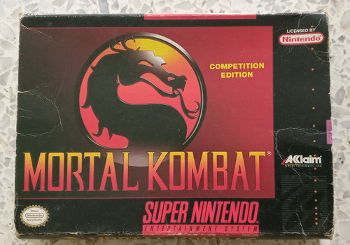 Mortal Kombat Super Nintendo 