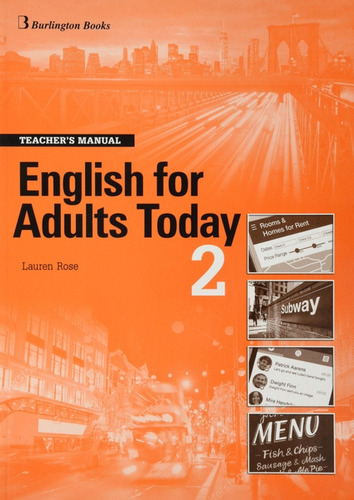 English For Adults Today 2 Teachers Book Vv.aa. Burlington