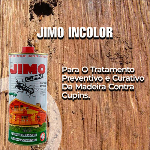 Anti Cupim J'imo Proteção Durabilidade P/ Móveis De Madeira