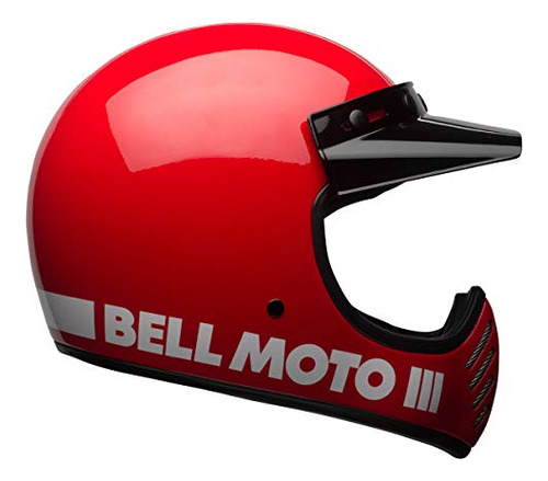 Casco Bell Moto-3 (gloss Red Classic-x-large)