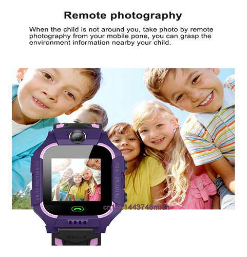 Smartwatch Relógio Inteligente Infantil Menino Menina Gps