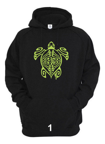 Sudadera Tortuga Marina Logo Caballero