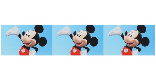 Cenefas Decorativas Infantiles Mickey Mouse - 5 De 1m X20cm 